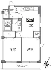 カーザ・ブリランテの間取り画像
