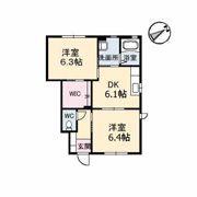 クレスト 弐番館の間取り画像