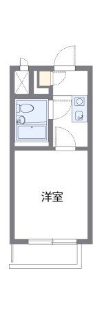 レオパレスグリーンの間取り画像