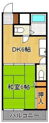 リビオン萩崎の間取り画像