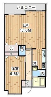 ボナールもえぎ野の間取り画像
