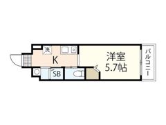 LE DOME府中の間取り画像