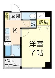 グリーンハイツ大沢の間取り画像