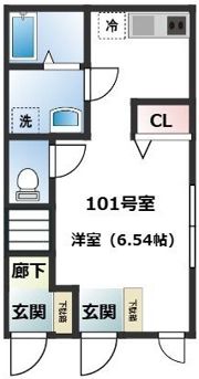 DAI MAISON 西新井の間取り画像