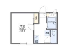 レオパレスウエストマーランドの間取り画像