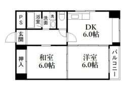 エバーグリーンⅡ番館の間取り画像
