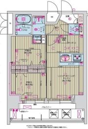 プレサンス九条グランデリーヴの間取り画像