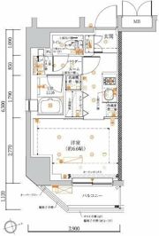 LUMEED池袋の間取り画像