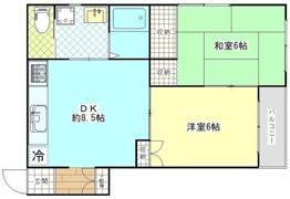 マボリマリンハイツの間取り画像