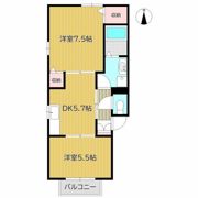 シャーメゾンBIZENの間取り画像