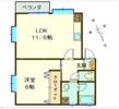 サンフラワーAの間取り画像