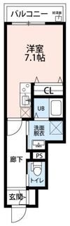 ラントヴィル船堀の間取り画像