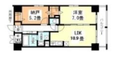 アネスト北堀江の間取り画像