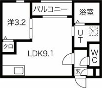 メイクス R 守山の間取り画像