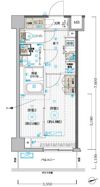 MAXIV CROSお花茶屋の間取り画像