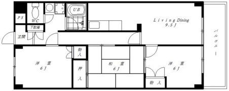 シオミプラザセブンの間取り画像