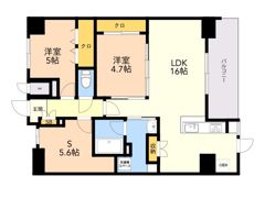 S－RESIDENCE伊都Attirantの間取り画像