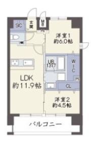 シンセリティ大淀の間取り画像