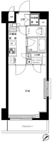 ルーブル王子本町の間取り画像