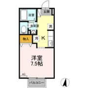 セジュール昭の間取り画像