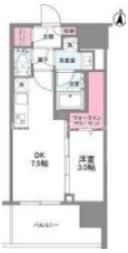 シーズンフラッツ梅田EASTの間取り画像