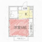 リーフジャルダン牧野駅前の間取り画像