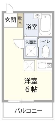 シャルム月見台の間取り画像