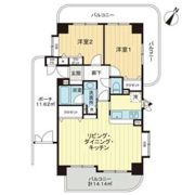 ライオンズヒルズ成増の間取り画像