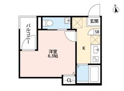 アークレス武蔵浦和(アークレスムサシウラワ)の間取り画像