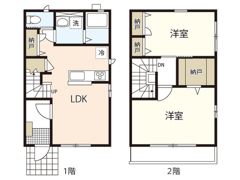 （仮）戸坂数甲2丁目新築の間取り画像