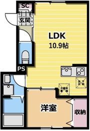 モンシャトー下馬の間取り画像
