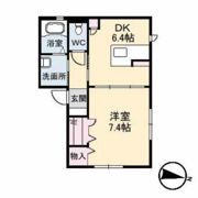 メゾン・ハピアスの間取り画像