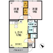 ゆがふテラスⅠの間取り画像