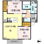 グローリアK Ⅱ棟の間取り画像