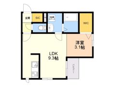 ラシックランテ若葉台西の間取り画像