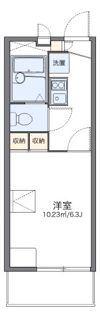 レオパレスツインスターコートⅡの間取り画像