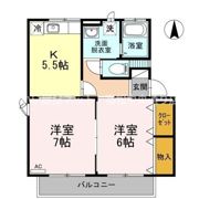 クレストヤマの間取り画像