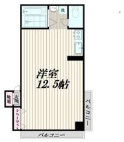 メルベイユⅡの間取り画像
