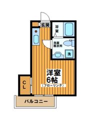 HATSUDAI FLATの間取り画像
