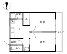 メゾン田上の間取り画像