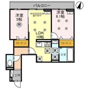 Noble Villa 針ヶ谷の間取り画像