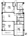 ベルメゾンの間取り画像