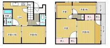 北畝1丁目一戸建ての間取り画像