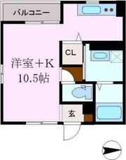 クレール・シャンブルⅡの間取り画像