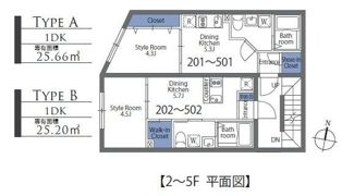 セレス八広の間取り画像
