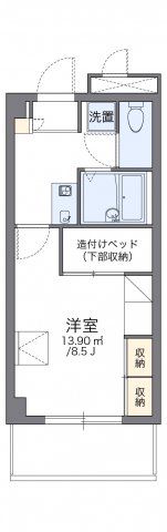 レオパレスMIYASHIROの間取り画像