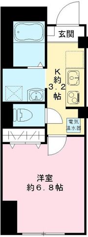 ゴールド中村橋の間取り画像