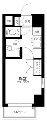 ヴェルステージ駒込の間取り画像