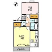 リビングタウン小松弐番館 A棟の間取り画像