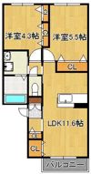 ウィンドヒルTKの間取り画像